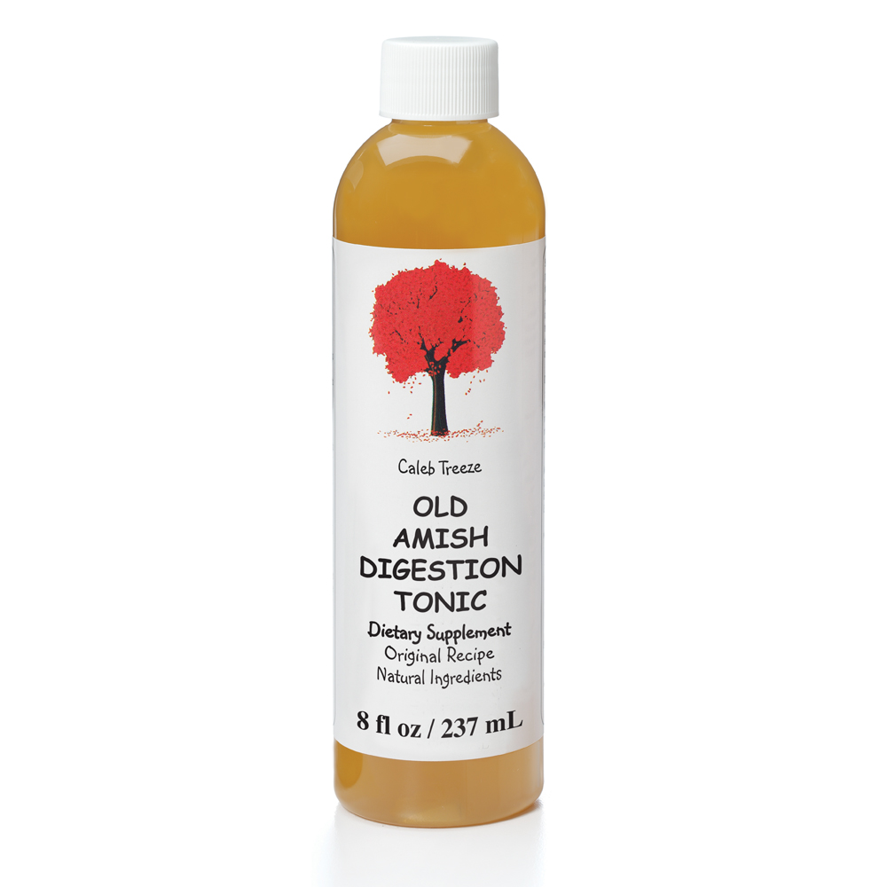 Caleb Treeze Organic Farms-Digestion-Tonic A bottle of Caleb Treeze Organic Farms Digestion Tonic.
